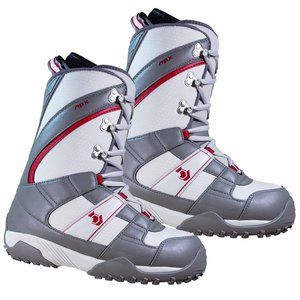 Northwave Freedom JP Snowboard Boots Gray Red Mens Size 8.5 or Women 9.5 M4